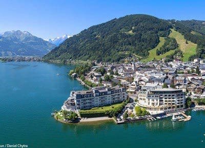 Stadtüberblick Zell am See