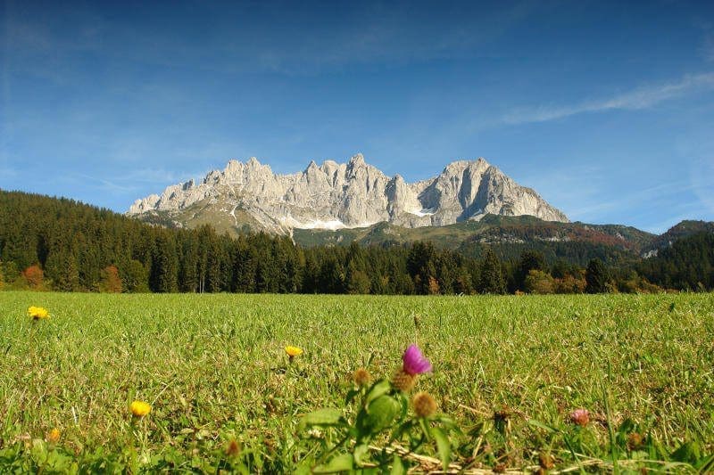 Der Wilde Kaiser in St. Johann